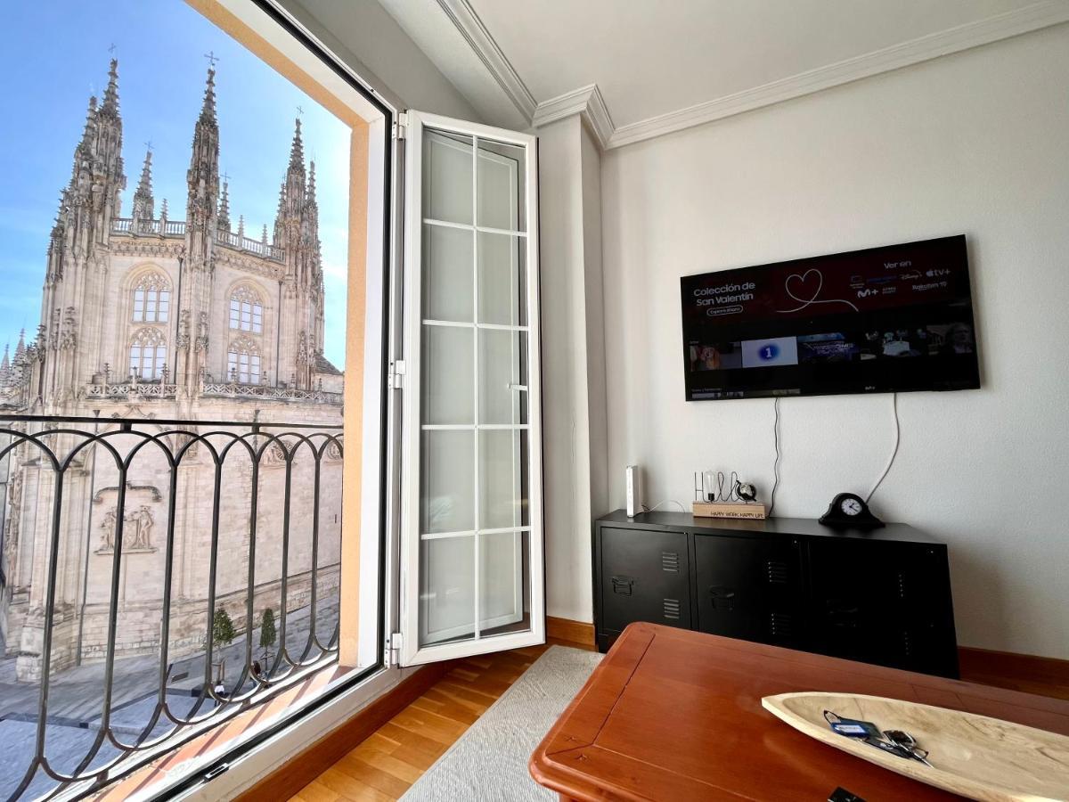 Atuaire Home Balcon Con Vistas A La Catedral De Бургос Екстер'єр фото